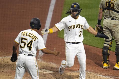 Keller cruises through 6, the Pirates score 5 in 7th to rout the Padres 7-1